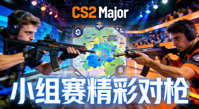 CS2 Major小组赛精彩对枪画面缩略图